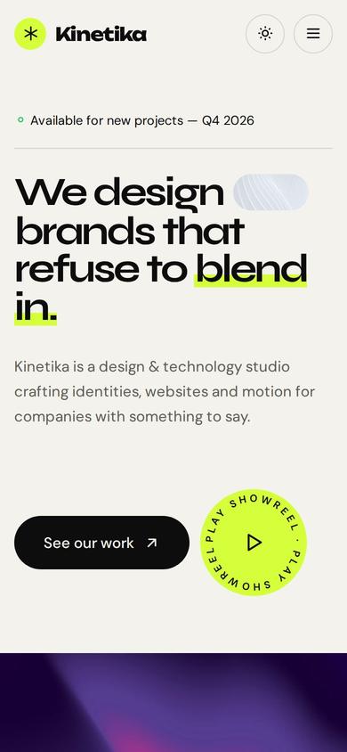 Kinetika on mobile